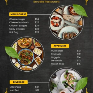 Resturant Menu